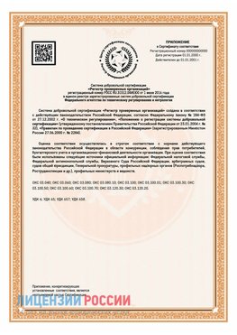 Приложение СТО 03.080.02033720.1-2020 (Образец) Вышний Волочек Сертификат СТО 03.080.02033720.1-2020